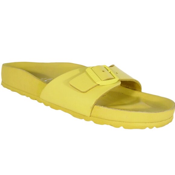 BIRKENSTOCK 1774 Madrid All Yellow Slide Sandals Women's 37/6 - Made in GERMANY - Picture 4 of 11